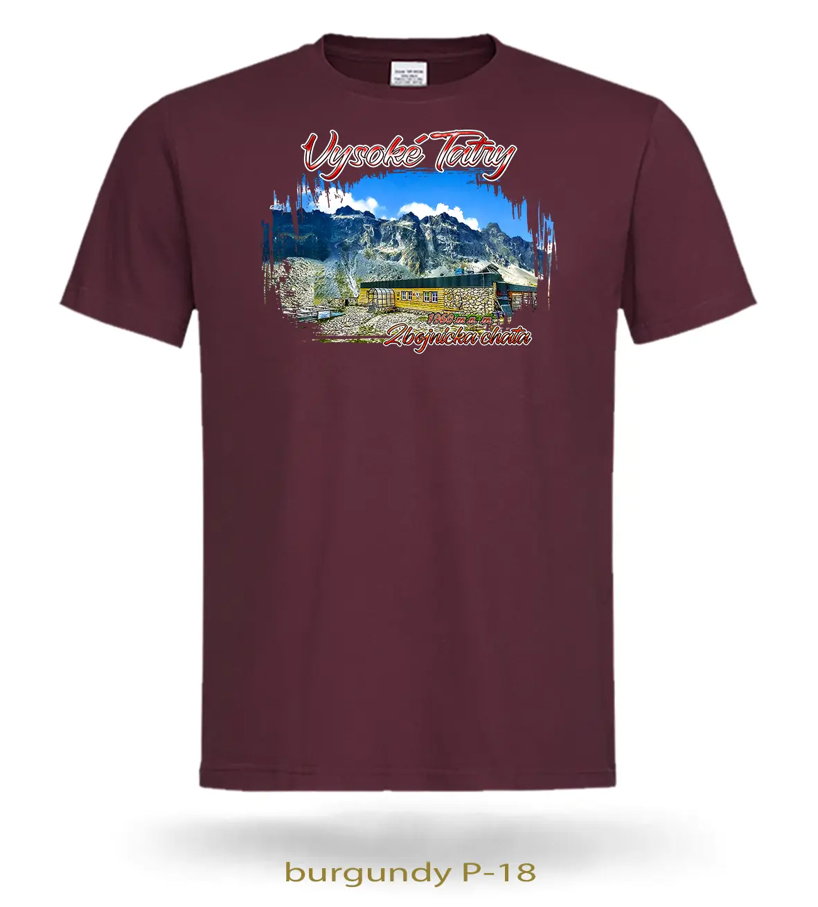 Trička pánske ZBOJNÍCKA CHATA Vysoké Tatry